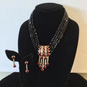 Gorgeous Heidi Daus An Affair To Remember Necklace + Earrings